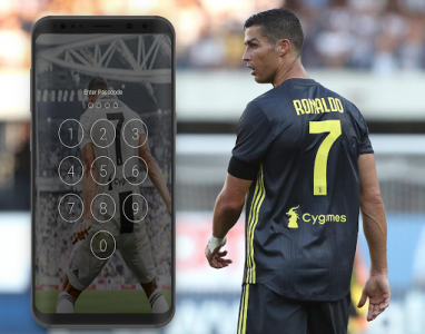 اسکرین شات برنامه Cristiano Ronaldo CR7 Lock Screen 5