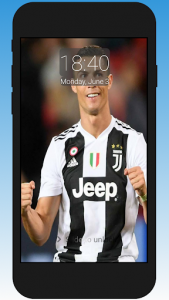 اسکرین شات برنامه Cristiano Ronaldo CR7 Lock Screen 4