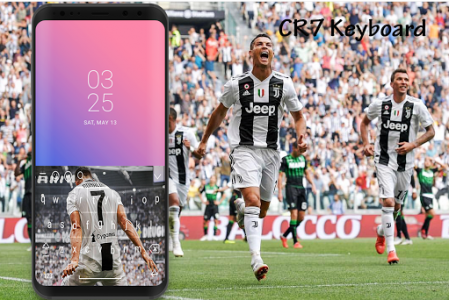 اسکرین شات برنامه Cristiano Ronaldo  CR7 Keyboard Emoji 2