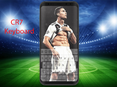 اسکرین شات برنامه Cristiano Ronaldo  CR7 Keyboard Emoji 1