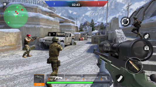 اسکرین شات 4 بازی FPS Counter : PVP Shooter