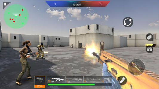 اسکرین شات 5 بازی FPS Counter : PVP Shooter