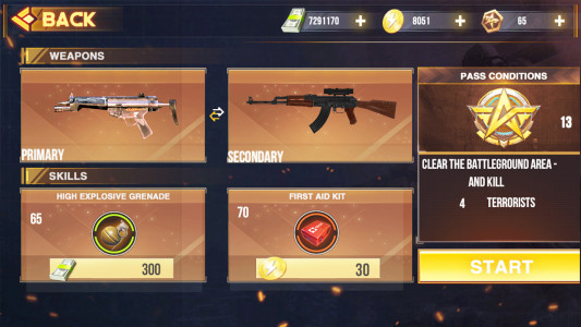 اسکرین شات بازی Critical Fire Ops-FPS Gun Game 3