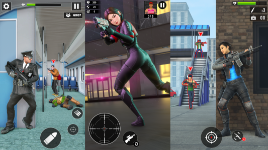اسکرین شات 4 برنامه Sniper Shooter Hitman Stealth