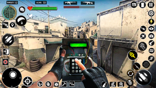 اسکرین شات برنامه Commando Shooting Strike Games 7