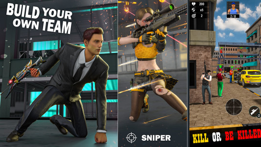 اسکرین شات 3 برنامه Sniper Shooter Hitman Stealth