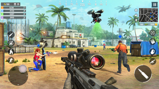 اسکرین شات بازی Gun Games : FPS Shooting Games 5