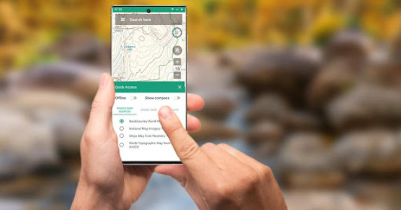 اسکرین شات برنامه BackCountry Navigator XE: Outdoor GPS App (New) 7
