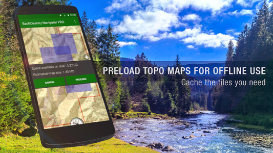 اسکرین شات برنامه BackCountry Nav Topo Maps GPS - DEMO 2