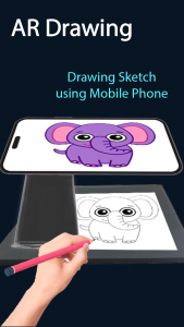 اسکرین شات برنامه AR Drawing:Trace to Sketch pro 4