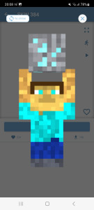 اسکرین شات 4 برنامه Mini Skins for Minecraft PE
