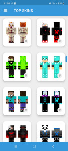 اسکرین شات 3 برنامه Boys Skins for Minecraft