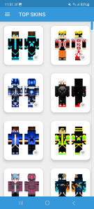 اسکرین شات 6 برنامه Boys Skins for Minecraft