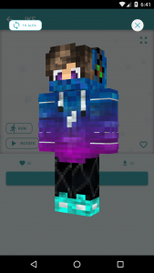 اسکرین شات برنامه HD Skins for Minecraft 128x128 8