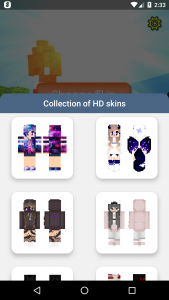 اسکرین شات برنامه HD Skins Editor for Minecraft 3