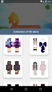 اسکرین شات 3 برنامه HD Skins Editor for Minecraft