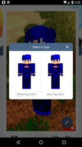 اسکرین شات 6 برنامه HD Skins Editor for Minecraft