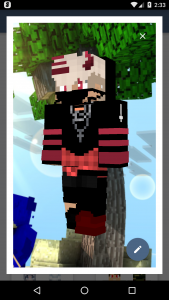 اسکرین شات 4 برنامه HD Skins Editor for Minecraft