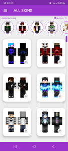 اسکرین شات برنامه PvP Skins for Minecraft 1