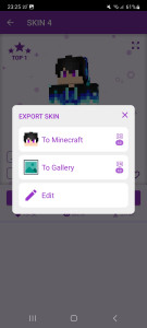 اسکرین شات برنامه PvP Skins for Minecraft 8