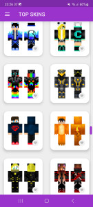 اسکرین شات 4 برنامه PvP Skins for Minecraft