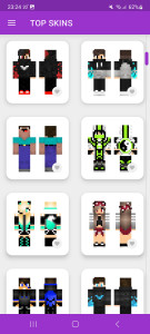 اسکرین شات 6 برنامه PvP Skins for Minecraft