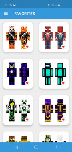 اسکرین شات برنامه Boys Skins for Minecraft PE 1