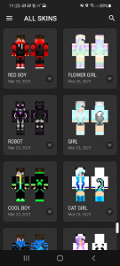 اسکرین شات برنامه Skins for Minecraft 2 8