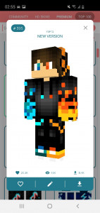 اسکرین شات 3 برنامه Skins-MASTER for Minecraft