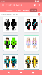 اسکرین شات 8 برنامه Skins-MASTER for Minecraft
