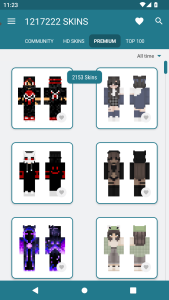 اسکرین شات 7 برنامه Skins-MASTER for Minecraft