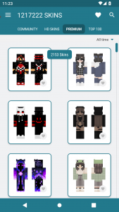 اسکرین شات برنامه Skins-MASTER for Minecraft 7
