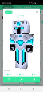 اسکرین شات 1 برنامه Skins-MASTER for Minecraft