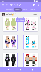 اسکرین شات 6 برنامه Skins-MASTER for Minecraft