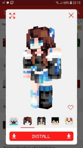 اسکرین شات برنامه Skins Packs for Minecraft PE 7