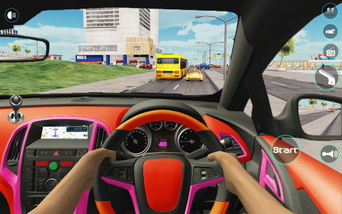 اسکرین شات بازی Real Car Driving School 2023 1