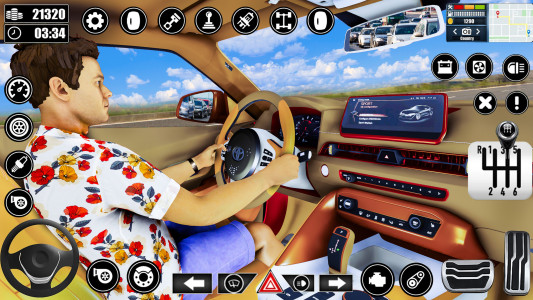 اسکرین شات 3 بازی Real Car Driving School 2023