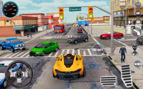 اسکرین شات بازی Real Car Driving School 2023 3