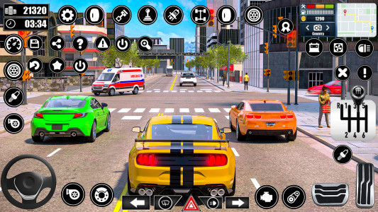 اسکرین شات 2 بازی Real Car Driving School 2023