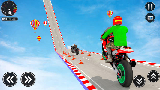 اسکرین شات 3 بازی Impossible Bike Danger Racing