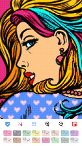 اسکرین شات 6 برنامه Color by Letter: Sewing game