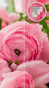 اسکرین شات 1 برنامه Color by Letter: Sewing game