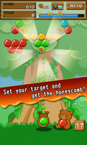 اسکرین شات بازی Bubble Honey 2