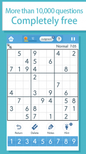 اسکرین شات بازی Sudoku‐A logic puzzle game ‐ 1
