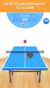 اسکرین شات 2 بازی Ping Pong Battle -Table Tennis