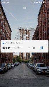 اسکرین شات 3 برنامه Workout timer : Crossfit WODs