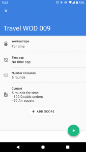 اسکرین شات 4 برنامه Workout timer : Crossfit WODs