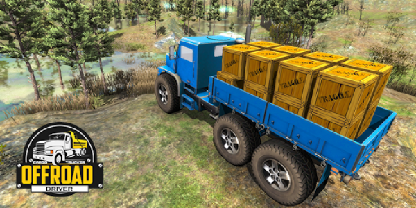 اسکرین شات بازی Offroad Driver Cargo Trucker 4