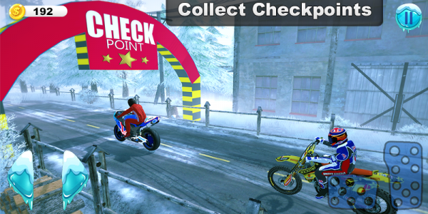 اسکرین شات بازی Offroad Snow Bike Driver 2K20 - Stunt Bike Racing 4