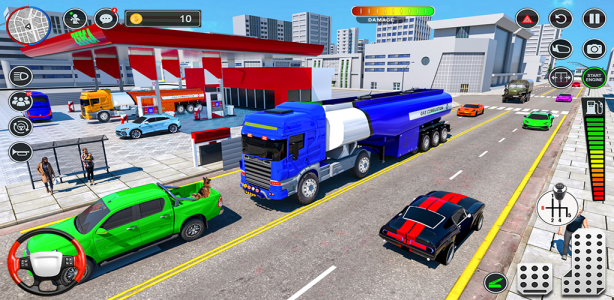 اسکرین شات بازی Oil Truck Transport Driving 3D 2